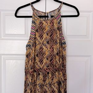 ANTHRO Reptile Print Jumpsuit / Eras Tour Taylor Swift Outfit!